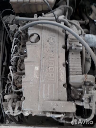 Двигатель Hyundai HD78 D4GA в сборе с навесным
