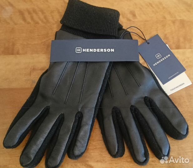 Мужские кожаные перчатки Henderson