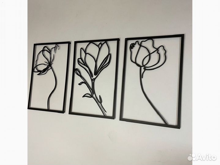 Картина металлическая