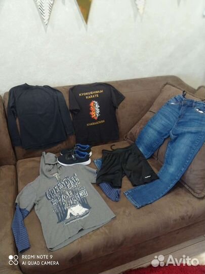 Фирменная одежда и обувь на мальчика пакет
