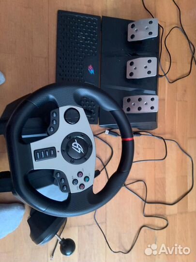 Игровой руль Dexp wheelman pro gt