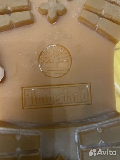 Ботинки timberland пудровые новые оригинал 35-36р
