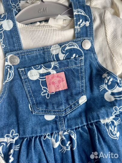 Джинсовый Сарафан H&M 68,74,80,86,92
