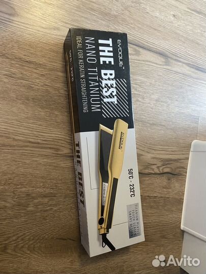 Утюжок для кератина, профессиональный, evoque