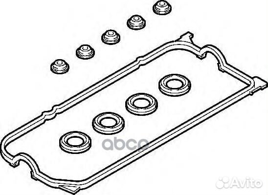 Прокл.клап.кр. honda civic 1.4-1.6L 91-01 (с Ко