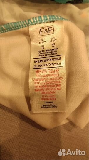 Купальник для девочки 13-14 лет