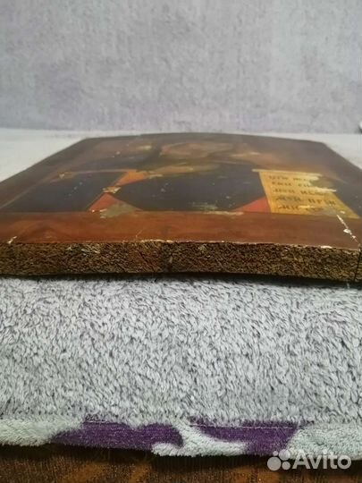 Старинная икона, Богородица деисус