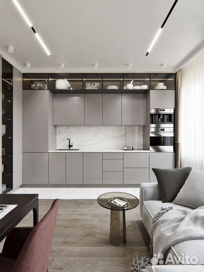 Встроенный кухонный гарнитур