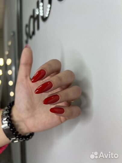 Покрыте гель-лаком, наращивание