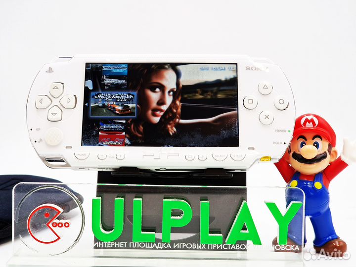 Sony PSP FAT White 1000 + 64Gb + любые игры