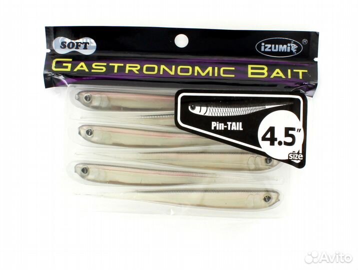 Мягкая приманка izumi PinTail 115 (6 шт)