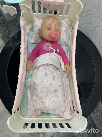 Кроватка для кукол Baby Anabbell, Zapf Creation