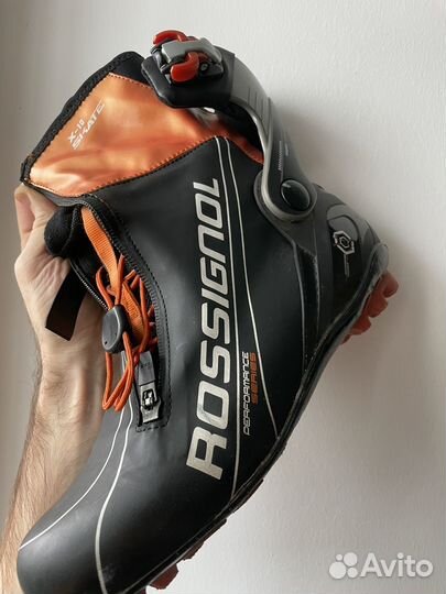 Лыжные ботинки коньковые rossignol x 10