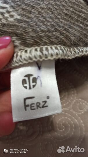 Комплект шапка и шарф женский шерсть