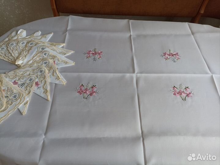 Тефлоновая скатерть с салфетками