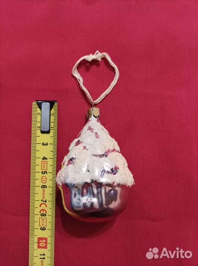 Елочные игрушки СССР, выпуск в 70-80-е годы винтаж