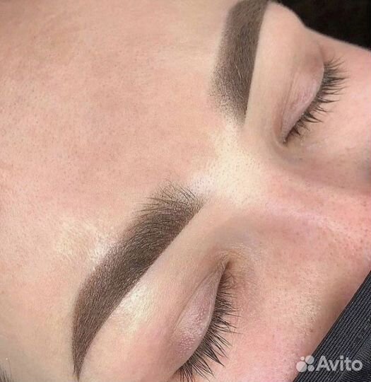 Перманентный макияж бровей губ и век татуаж