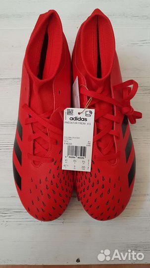 Новые бутсы adidas predator freak.4 S FxG US9 ориг