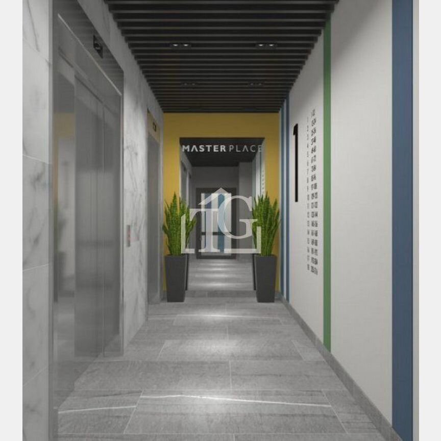 2-к. квартира, 56,1 м², 3/19 эт.
