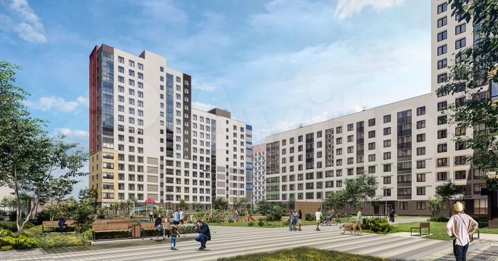 2-к. квартира, 69,7 м², 10/17 эт.