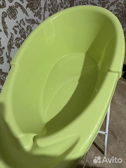 Детская ванночка с подставкой