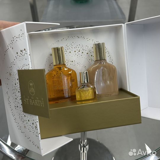 Ligne St Barth набор масло,шампунь,крем для душа