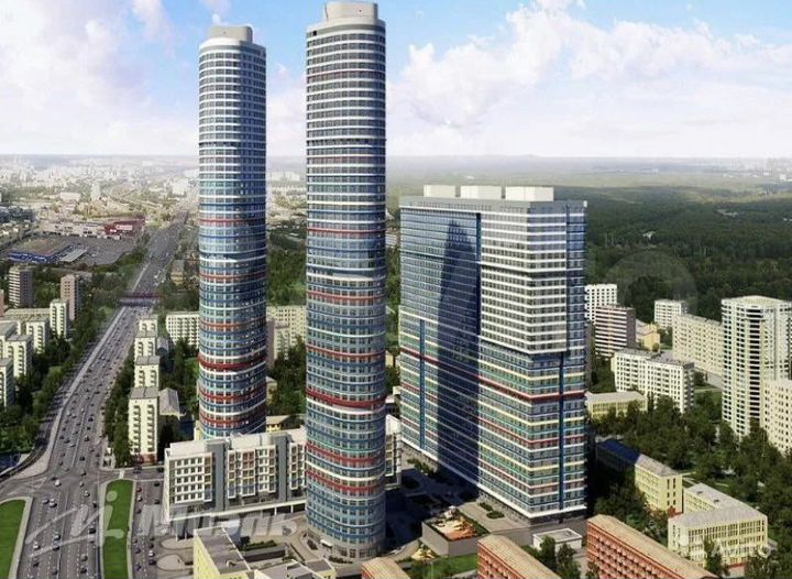 Своб. планировка, 109,6 м², 32/40 эт.