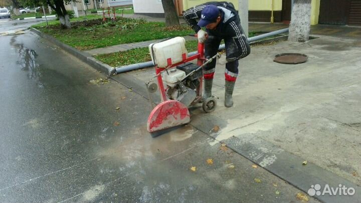 Компрессор, отбойные молотки