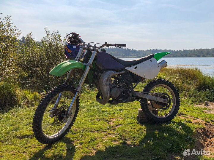 Разбор kawasaki kx 80