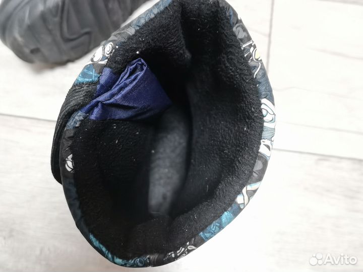 Галоши резиновые сапоги с утеплением 33 р-р