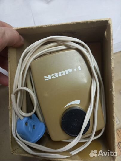 Прибор для выжигания по дереву СССР узор 1