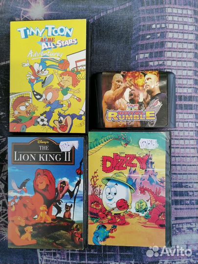 Катриджи Sega