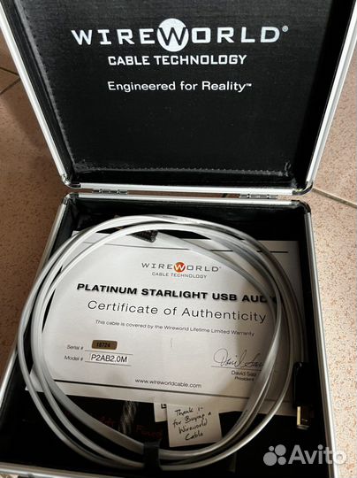 Wireworld usb platinum 8 2м