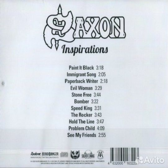 Saxon / Inspirations (RU)(CD)