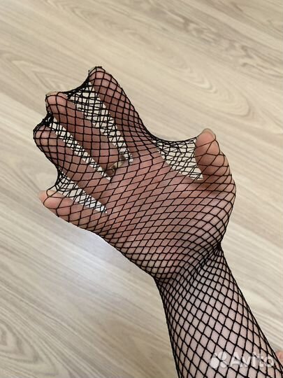 Колготки в сетку