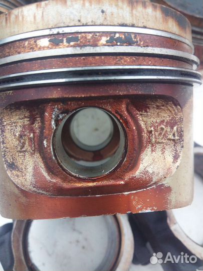 Поршня ваз 2112 с проточкой 21124