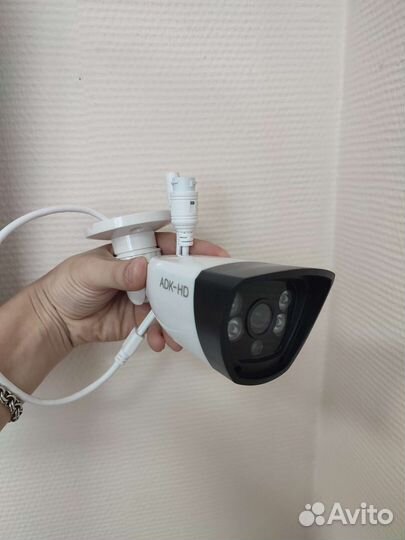 Комплект видеонаблюдения ip 2мп уличный с онлайн