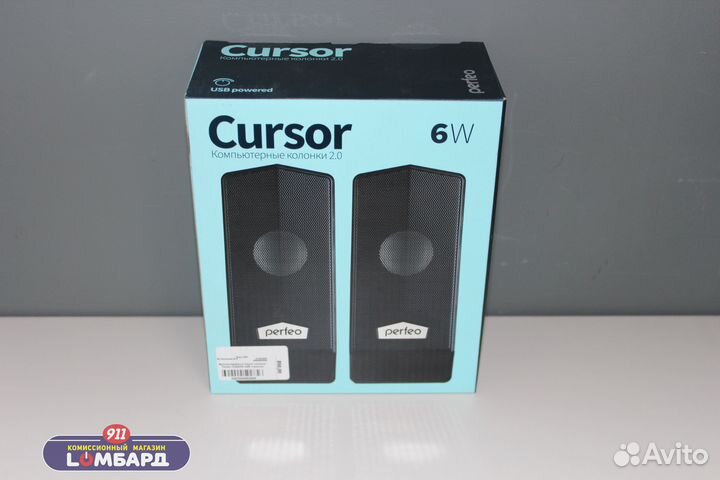 Мультимедийные колонки Perfeo cursor USB