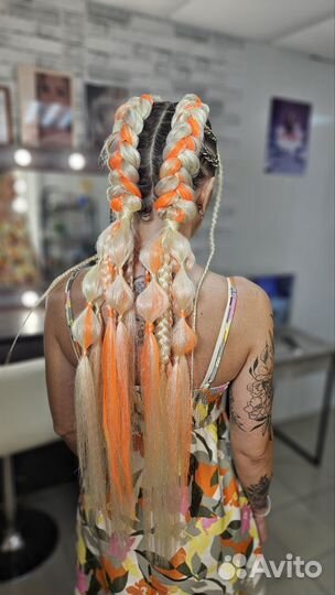 Обучение афрокосам