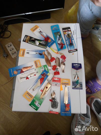 Рыболовные принадлежности. Блесны