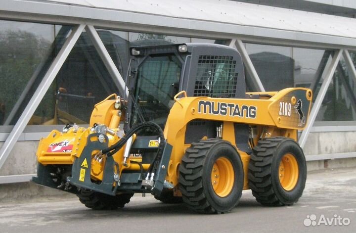 Стекло лобовое Мини-погрузчик Mustang 2109