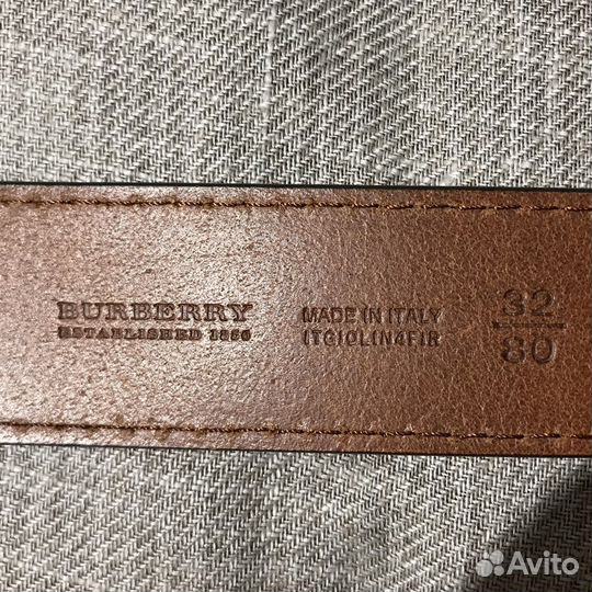 Burberry ремень женский
