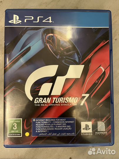 Grand turismo 7 ps4 диск