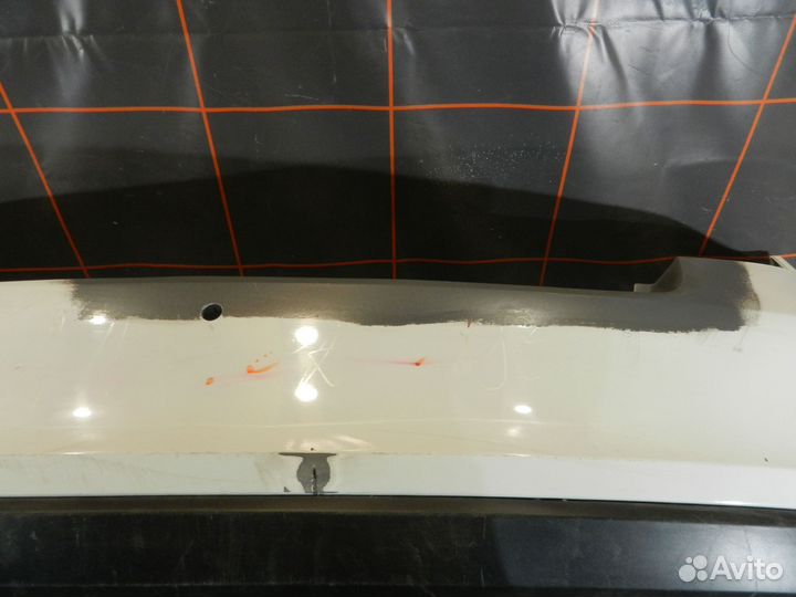 Бампер задний - Skoda Rapid 1 (2012-20гг)