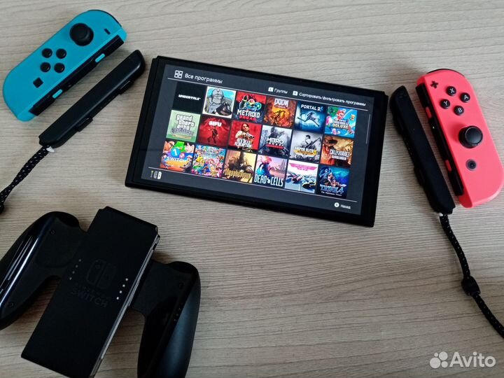 Nintendo switch oled прошитая чип