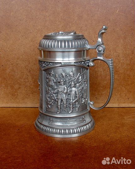 Продаю немецкую оловянную пивную кружку