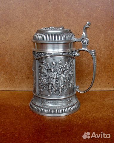 Продаю немецкую оловянную пивную кружку