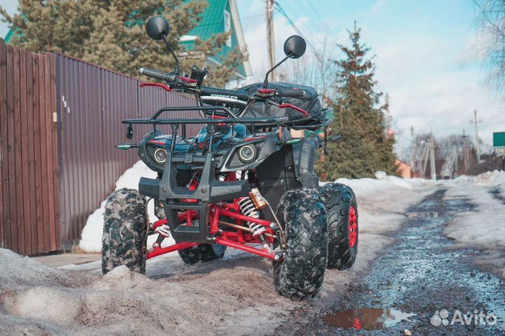 Электроквадроцикл White Siberia Sneg PRO 3000W