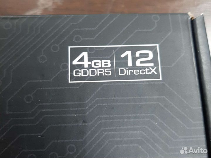 Видеокарта MSI RX 550 4 Gb