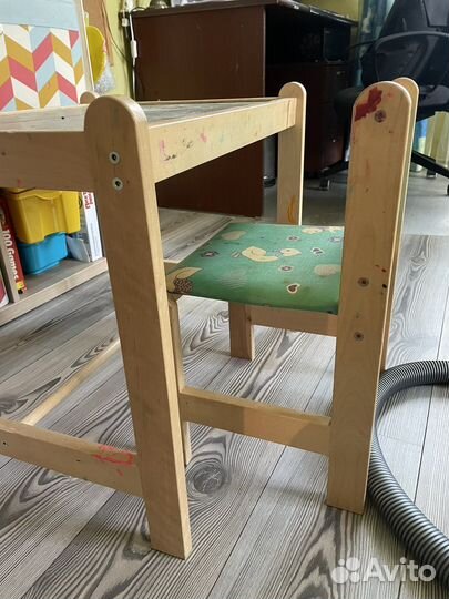 Детские стол и стул